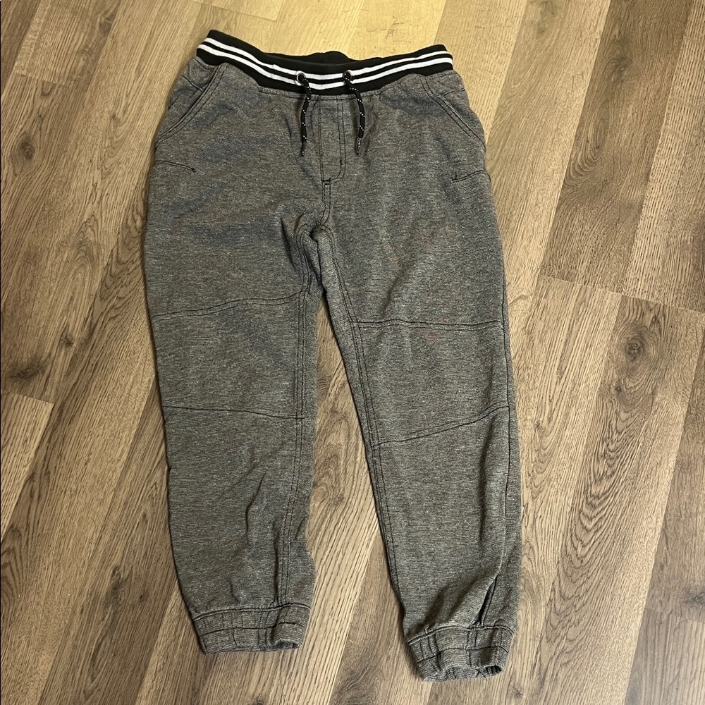 Boy’s Wonder Nation Gray Jogger Pants 10-12 husky